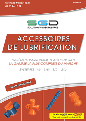 Catalogue Accessoires de lubrification