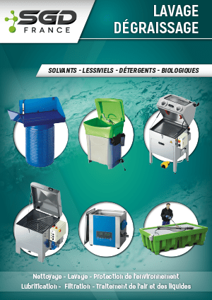 Catalogue Lavage - Dégraissage